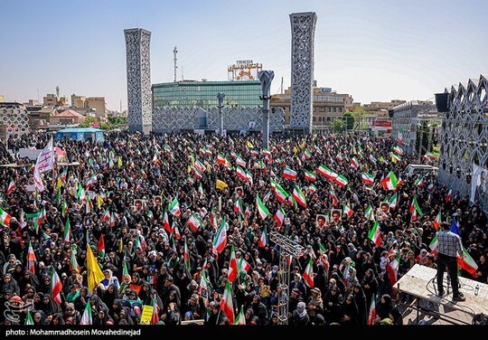 اجتماع بزرگ دختران جانفدای ایران