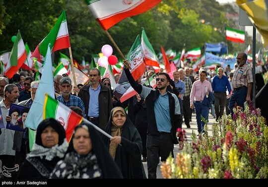 رزمایش جان فدا برای ایران امام رضایی در شیراز