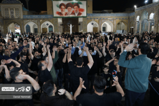 دسته عزاداری شهادت امام جواد (ع) در شب شهادت این حضرت، پس از نماز مغرب و عشا از بازار قدیم حرم حضرت عبدالعظیم (ع) به سمت حرم حرکت کرد.