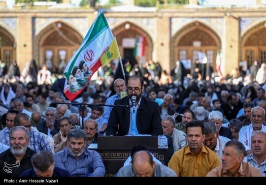 مراسم دعای عرفه در قزوین