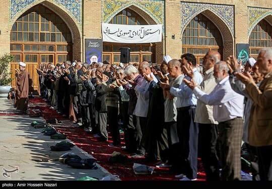 اقامه نماز عید قربان در قزوین
