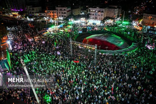 مهمونی کیلومتری عید غدیر در تهران
