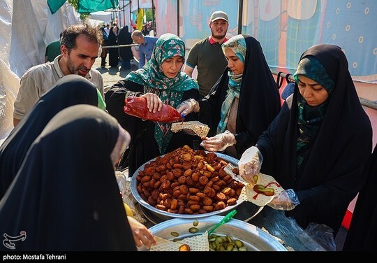 نذر خانوادگی در مهمونی کیلومتری غدیر