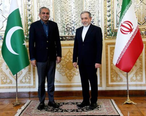 سید محسن نقوی وزیر کشور پاکستان با سید عباس عراقچی وزیر امور خارجه دیدار و گفت‌وگو کرد.