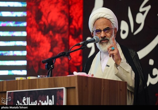 سخنرانی حجت الاسلام حاجی صادقی در اولین سالگرد شهدای هوا فضا در جنگ 12 روزه
