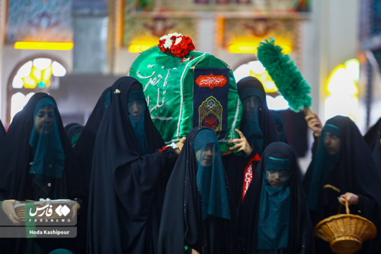 مراسم شیرخوارگان حسینی در ساری