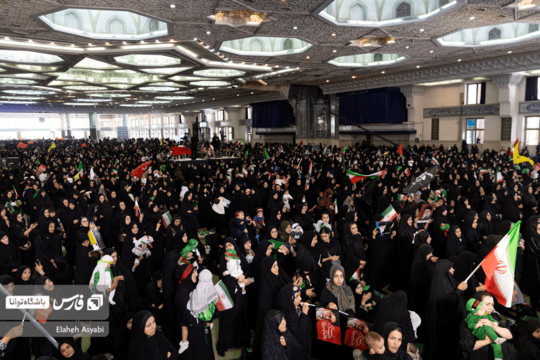 مراسم شیرخوارگان حسینی در مصلی امام خمینی(ره)