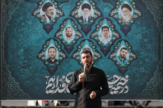 مراسم عزاداری با عنوان «کوچه به کوچه عشق تو را جار می‌زنیم...» به همت هیئت ثارالله زنجان و با مداحی حاج مهدی رسولی و به نیابت از شهیدان در روز چهارم محرم برگزار شد.